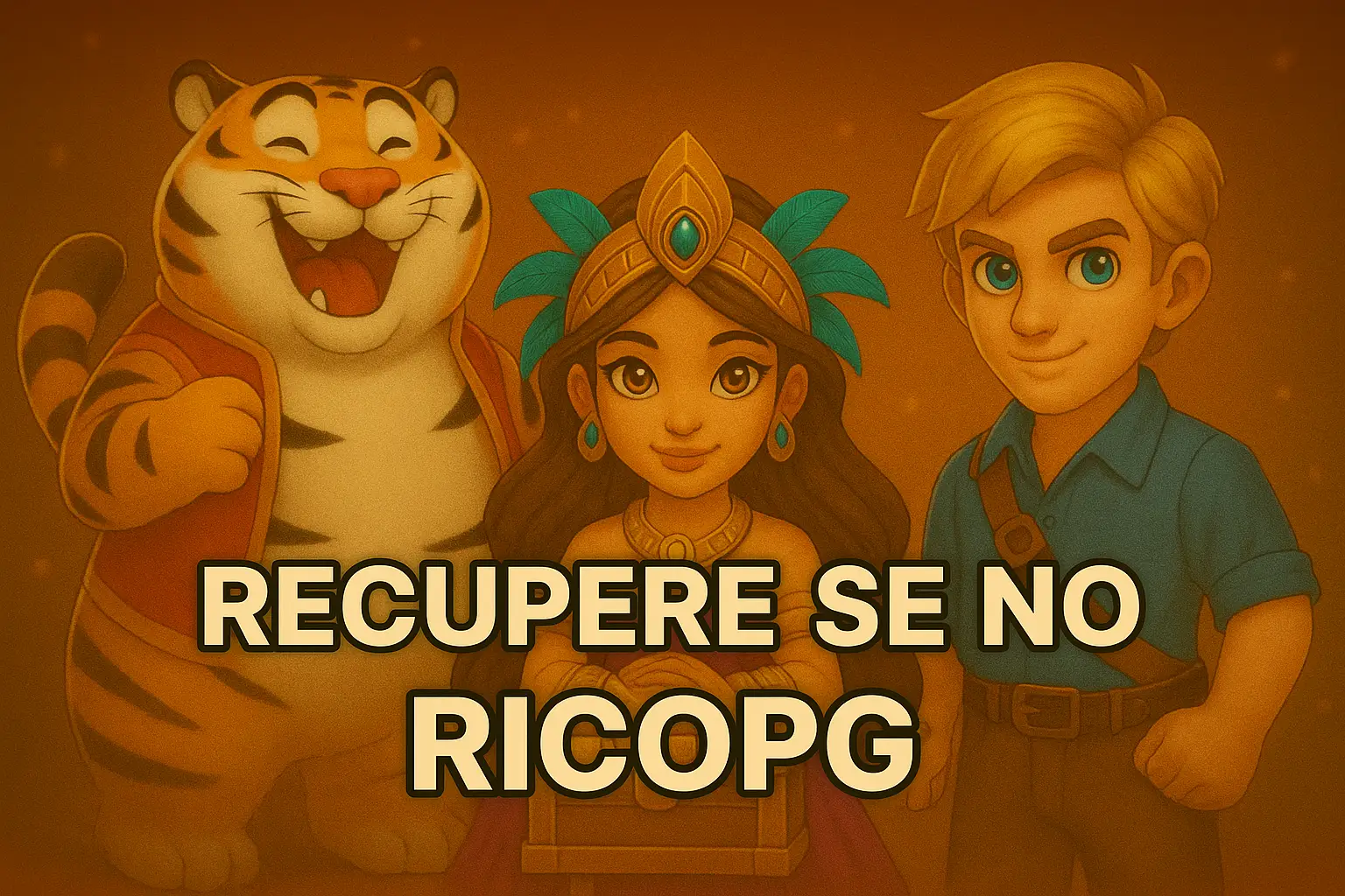 Criar uma nova Conta no plataforma RICOPG